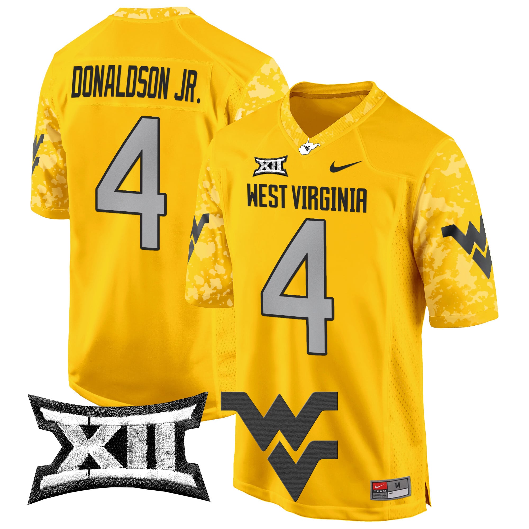 Men's West Virginia Mountaineers 2024 Game Jersey - All Stitched