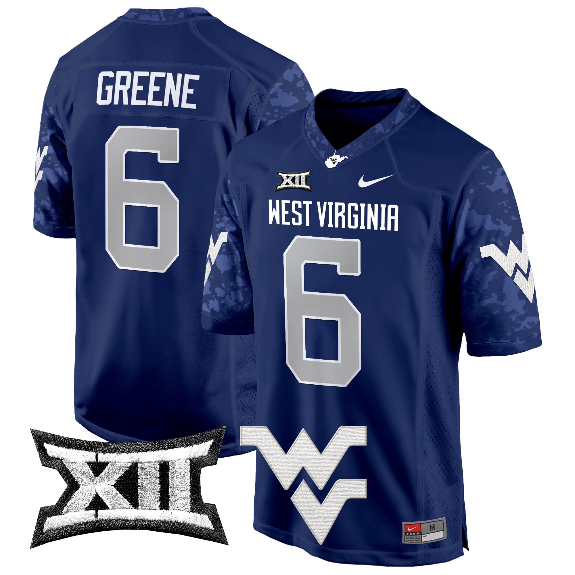 Men's West Virginia Mountaineers 2024 Game Jersey - All Stitched
