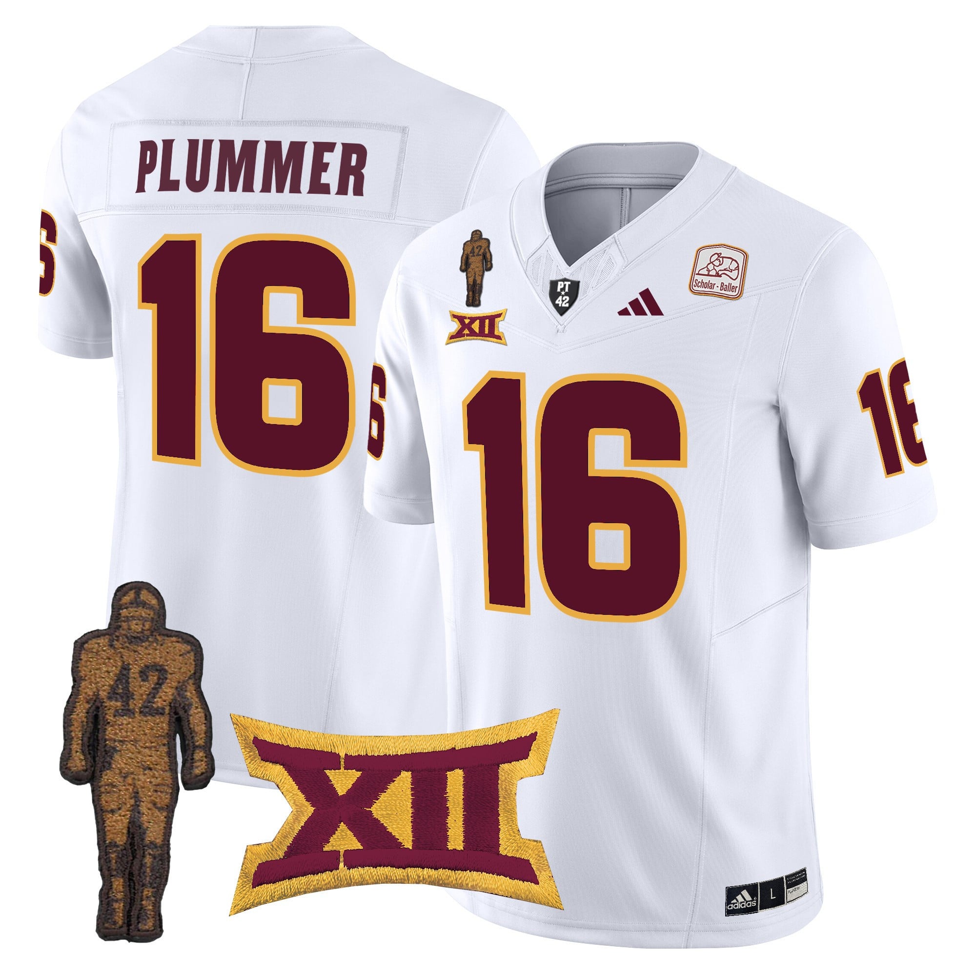 Men's Arizona State Sun Devils 2024 Pat Tillman Honoring Patch Vapor Limited Jersey - All Stitched