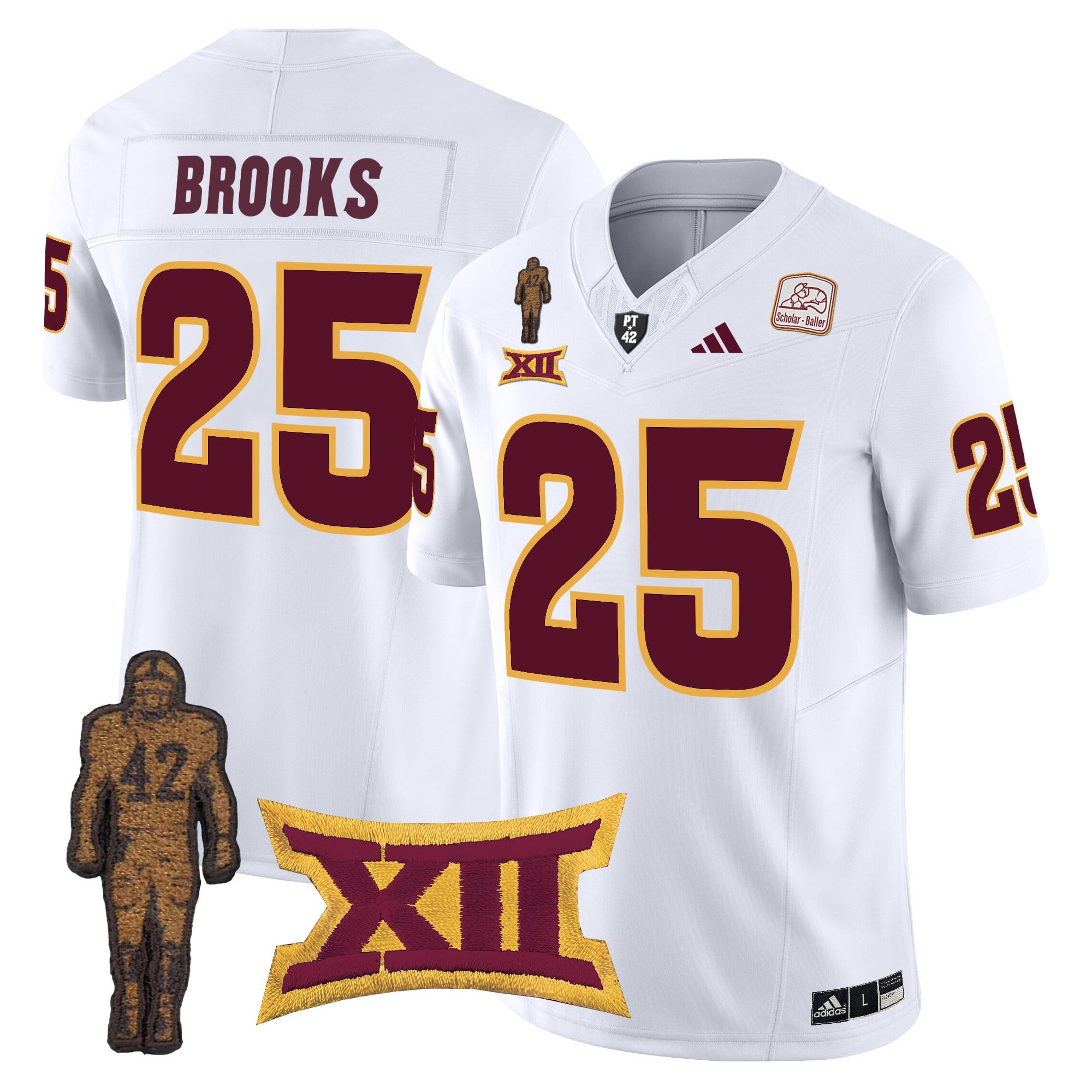 Men's Arizona State Sun Devils 2024 Pat Tillman Honoring Patch Vapor Limited Jersey - All Stitched