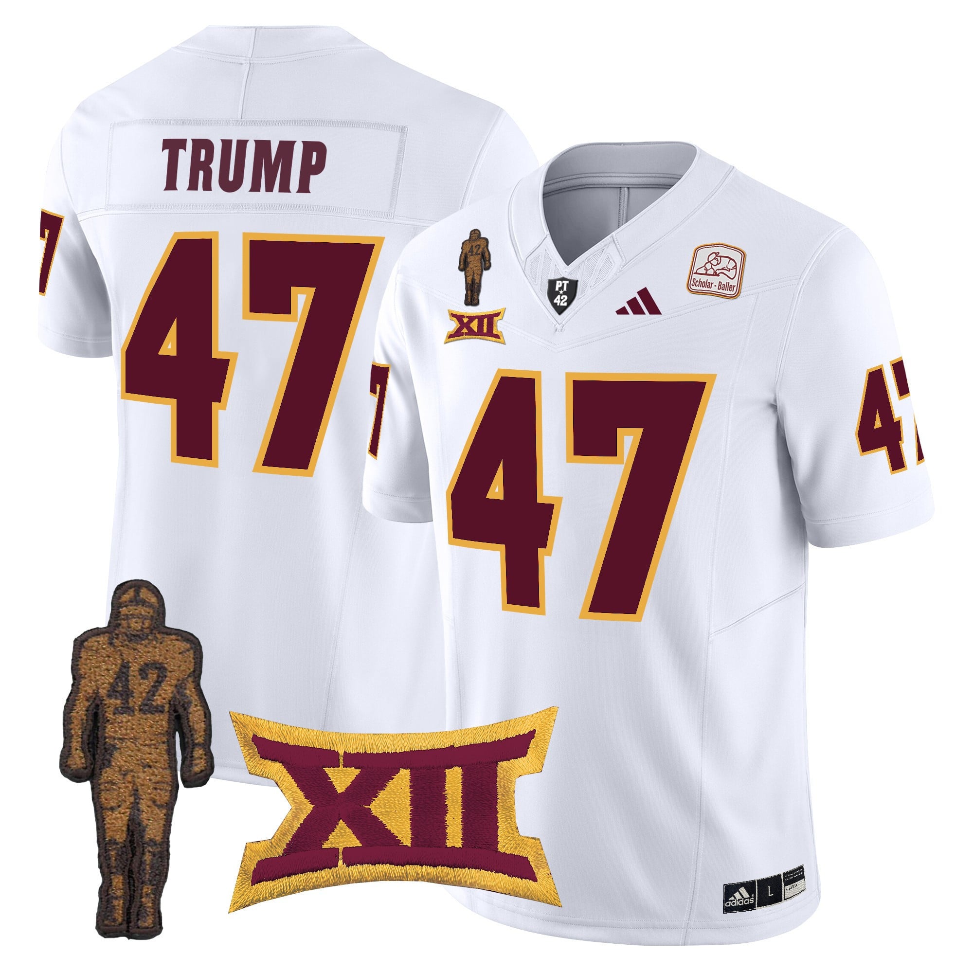 Men's Arizona State Sun Devils 2024 Pat Tillman Honoring Patch Vapor Limited Jersey - All Stitched