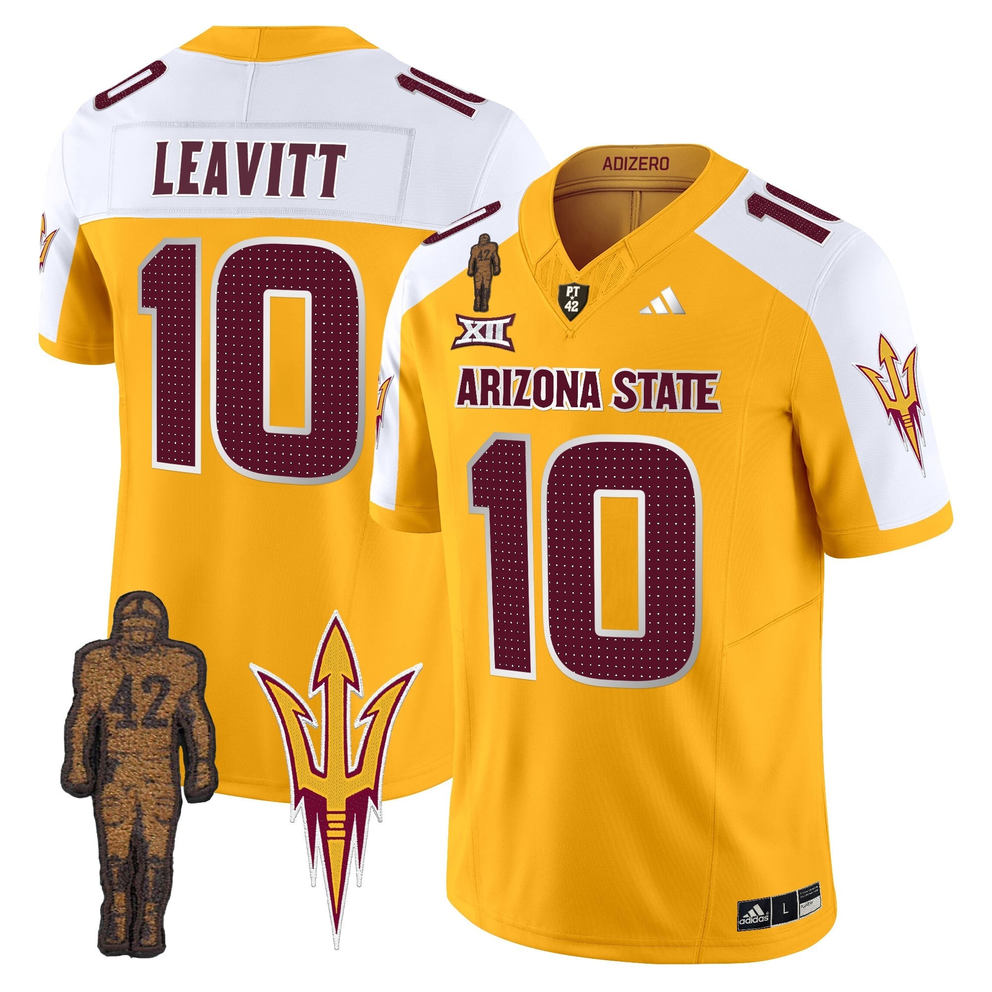 Men's Arizona State Sun Devils 2024 Pat Tillman Honoring Patch Vapor Limited Jersey V2 - All Stitched