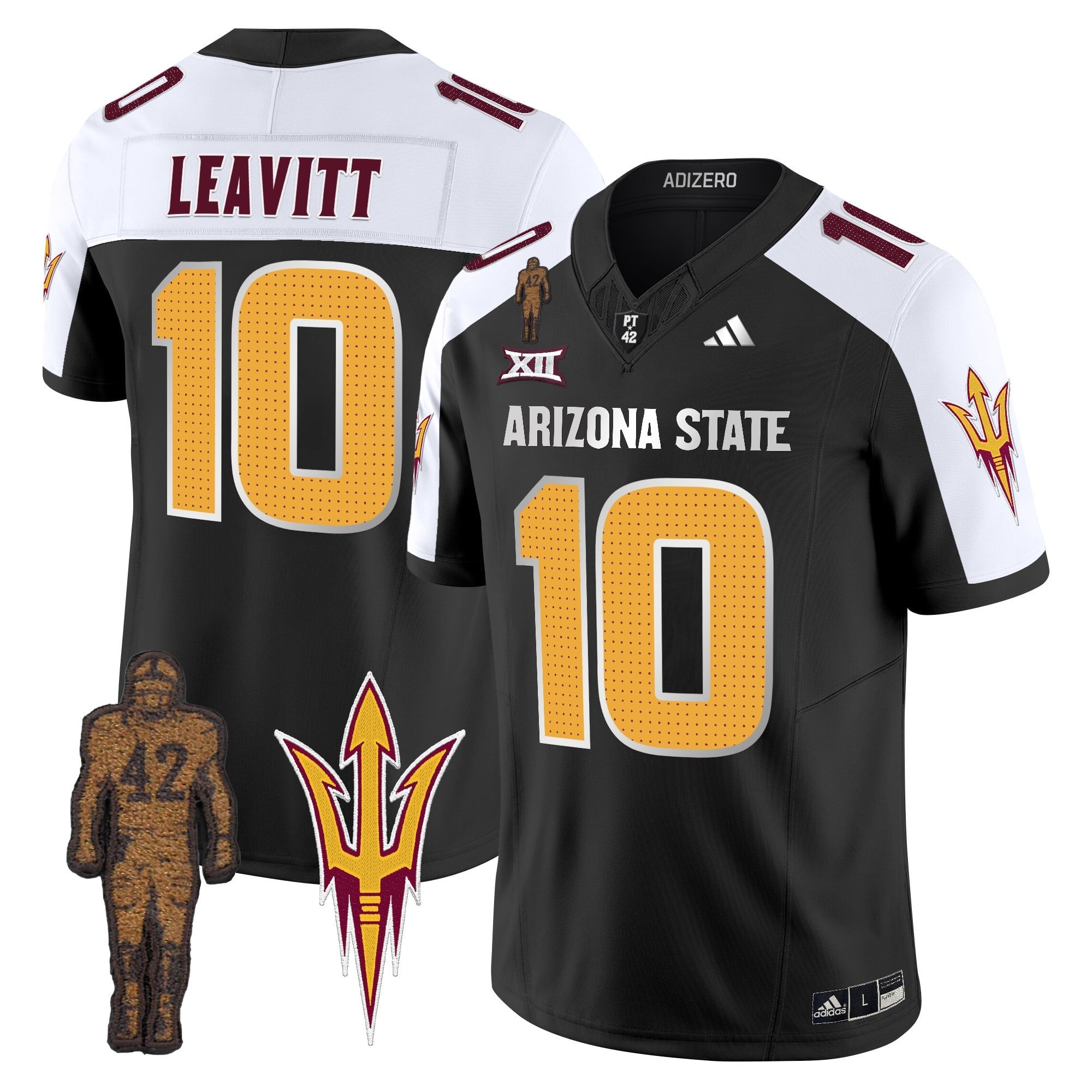 Men's Arizona State Sun Devils 2024 Pat Tillman Honoring Patch Vapor Limited Jersey V2 - All Stitched
