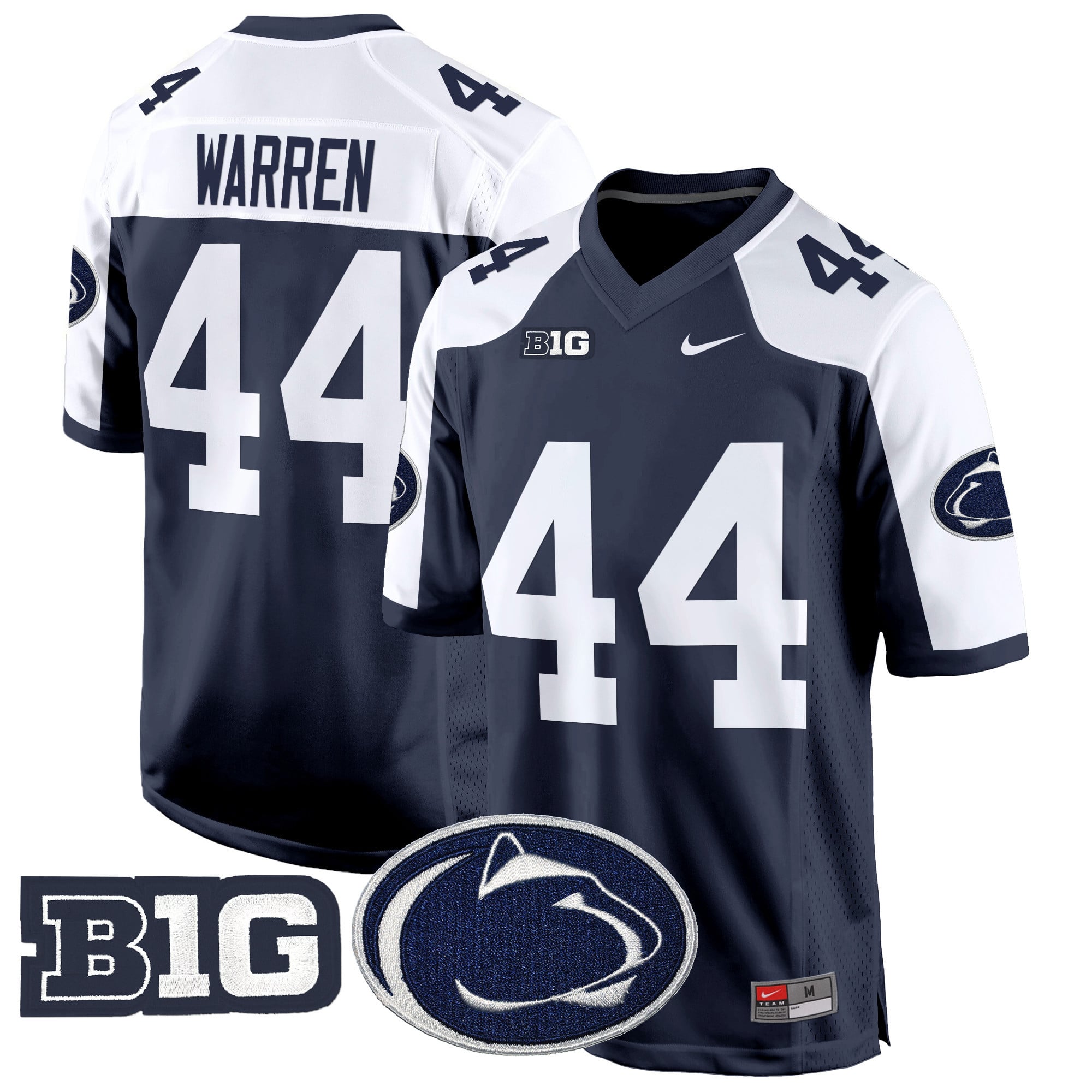 Men's Penn State Nittany Lions 2024 Game Jersey - All Stitched