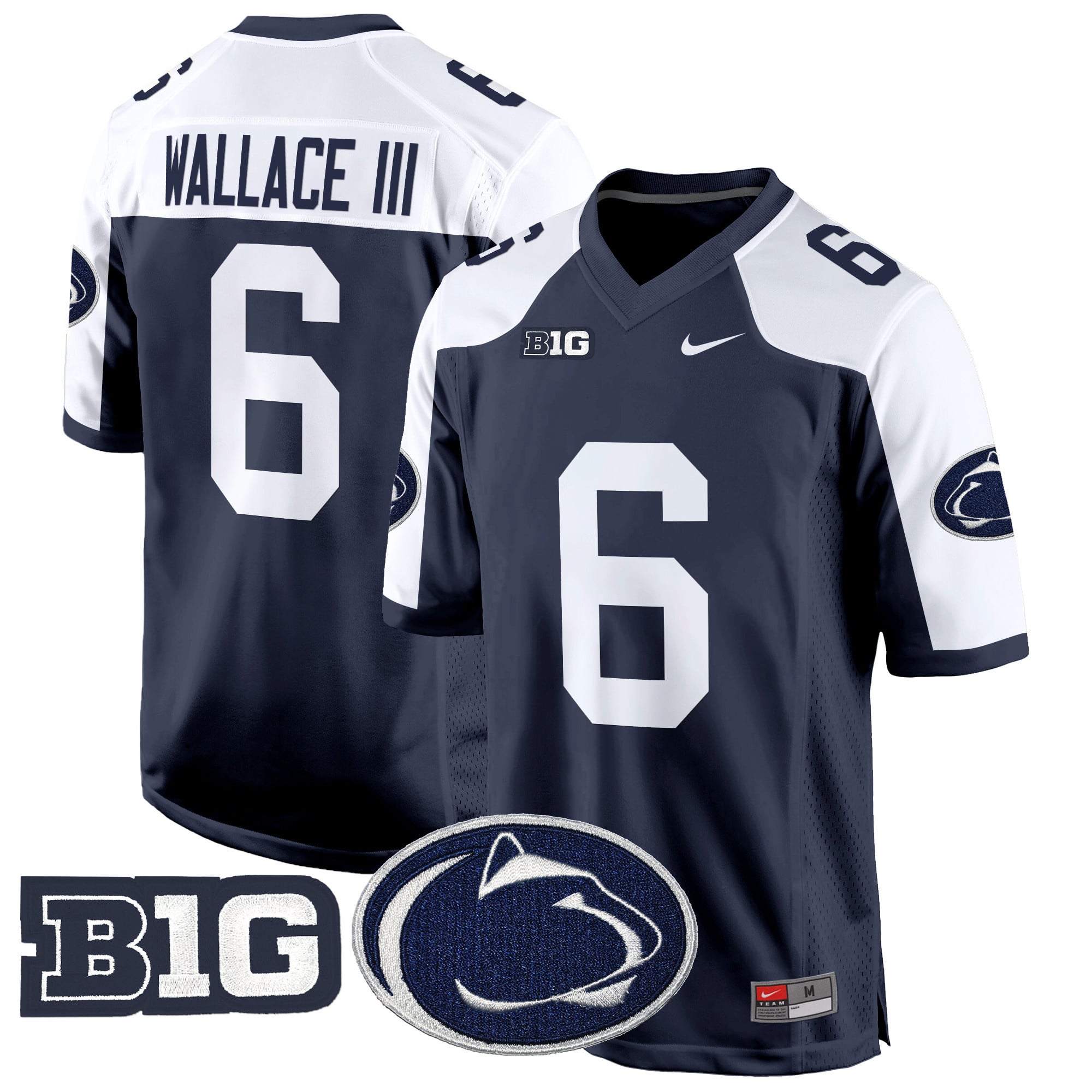 Men's Penn State Nittany Lions 2024 Game Jersey - All Stitched