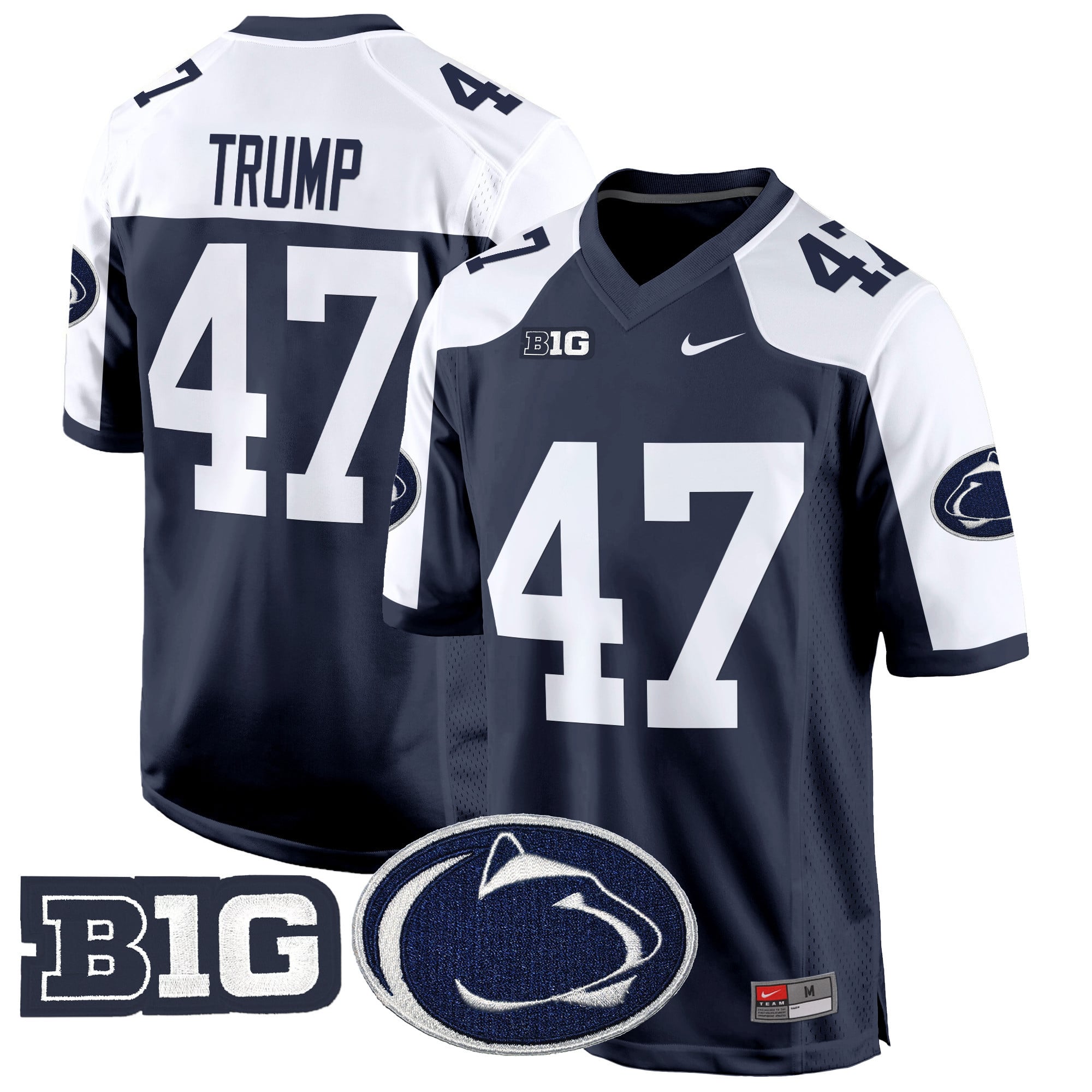Men's Penn State Nittany Lions 2024 Game Jersey - All Stitched