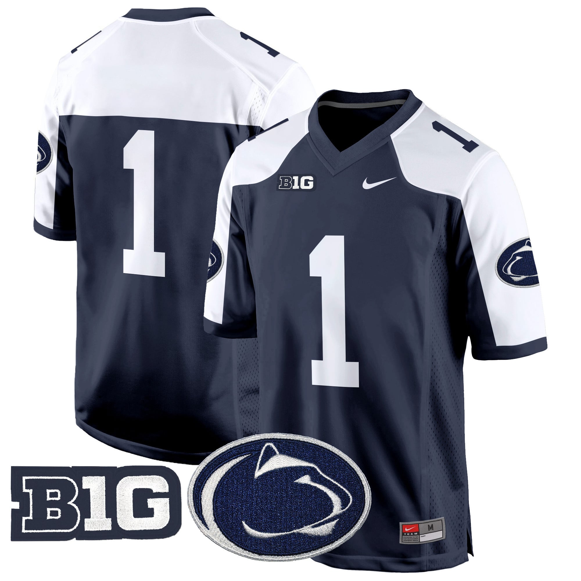 Men's Penn State Nittany Lions 2024 Game Jersey - All Stitched