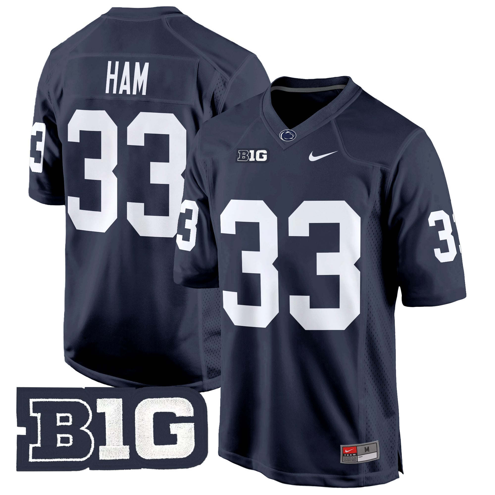 Men's Penn State Nittany Lions 2024 Game Jersey - All Stitched