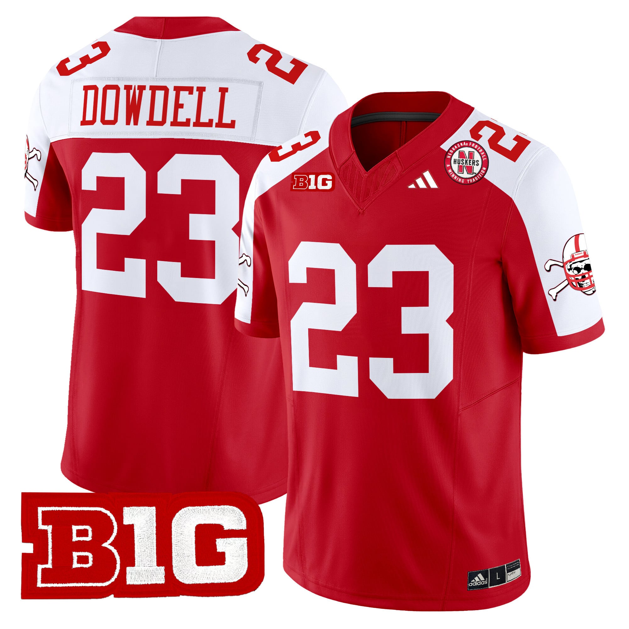 Men's Nebraska Cornhuskers 2025 Vapor Limited Jersey V2 - All Stitched