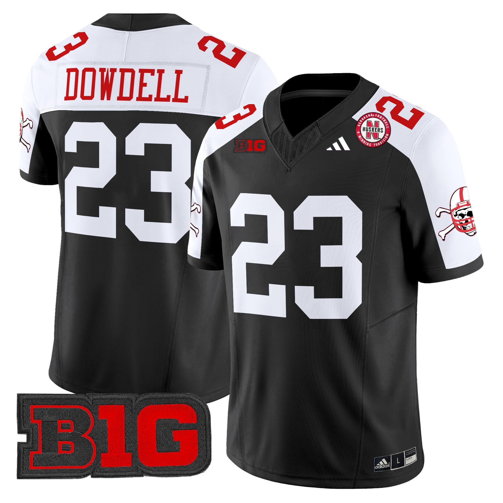Men's Nebraska Cornhuskers 2025 Vapor Limited Jersey V2 - All Stitched