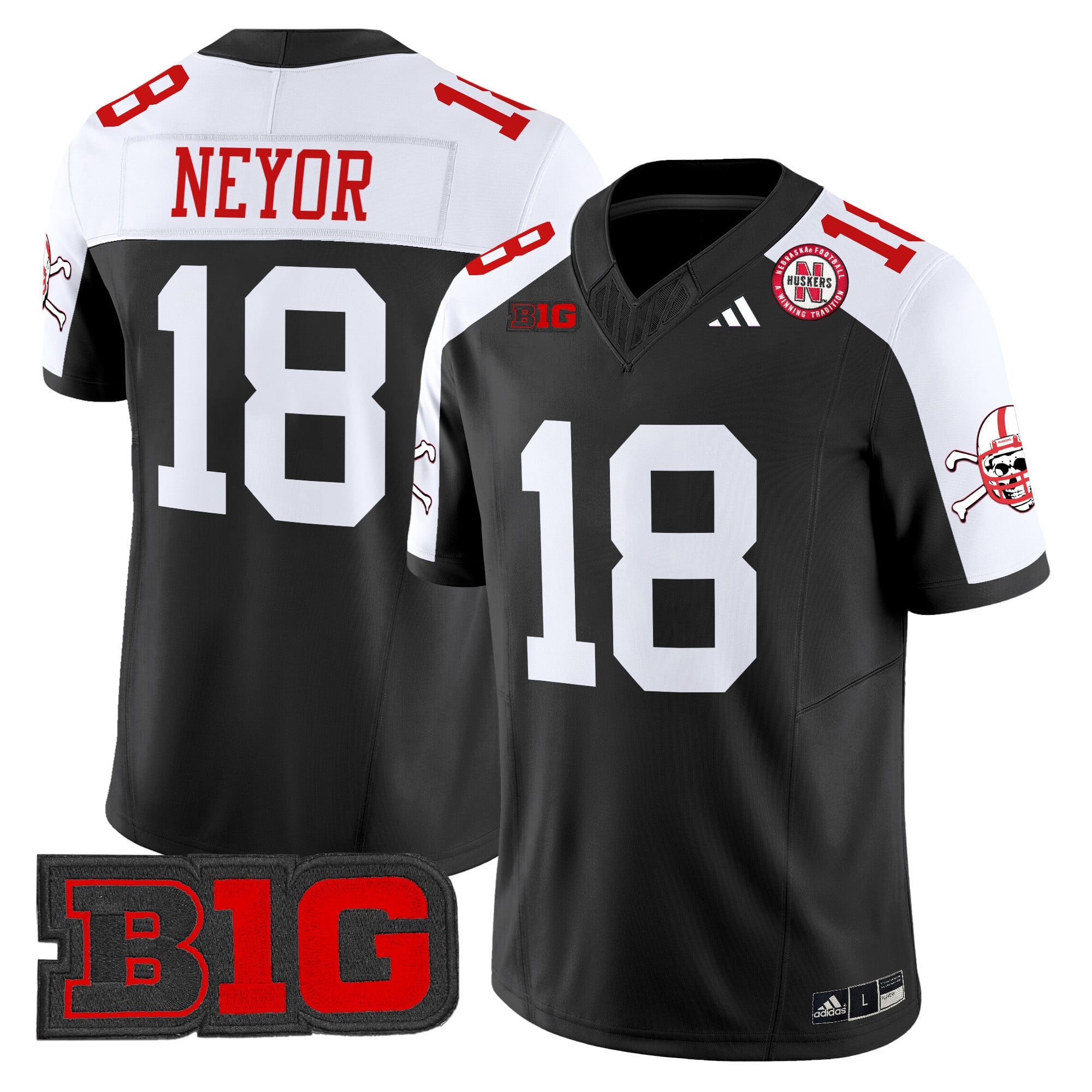Men's Nebraska Cornhuskers 2025 Vapor Limited Jersey V2 - All Stitched