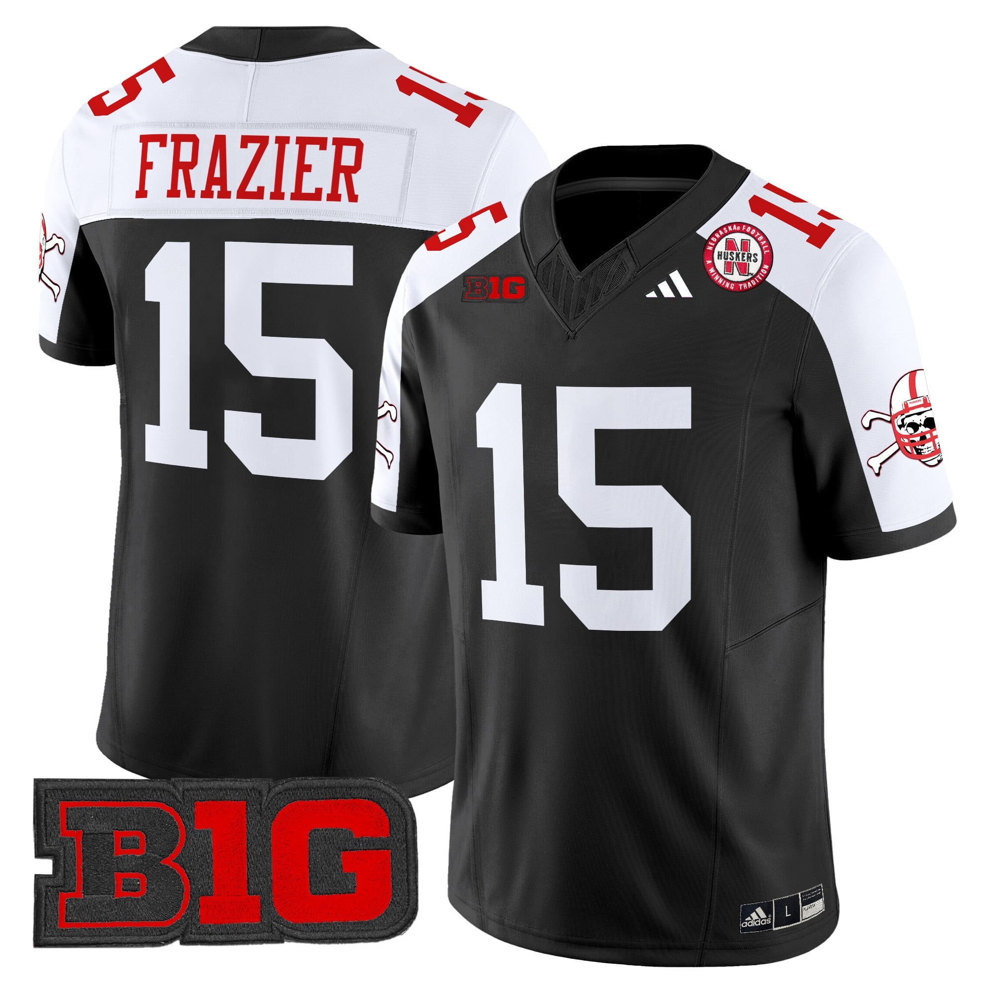 Men's Nebraska Cornhuskers 2025 Vapor Limited Jersey V2 - All Stitched