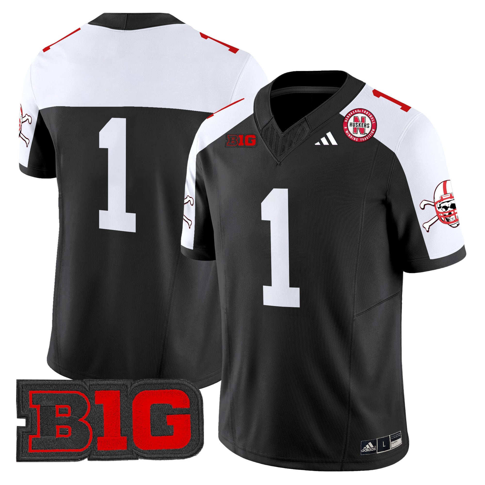 Men's Nebraska Cornhuskers 2025 Vapor Limited Jersey V2 - All Stitched