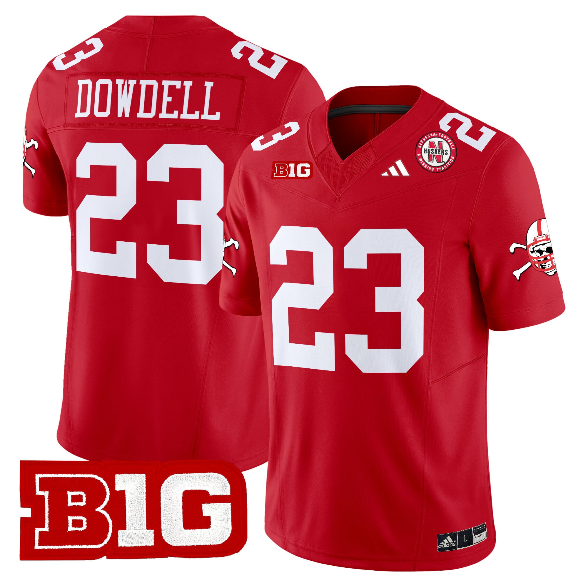 Men's Nebraska Cornhuskers 2025 Vapor Limited Jersey V2 - All Stitched