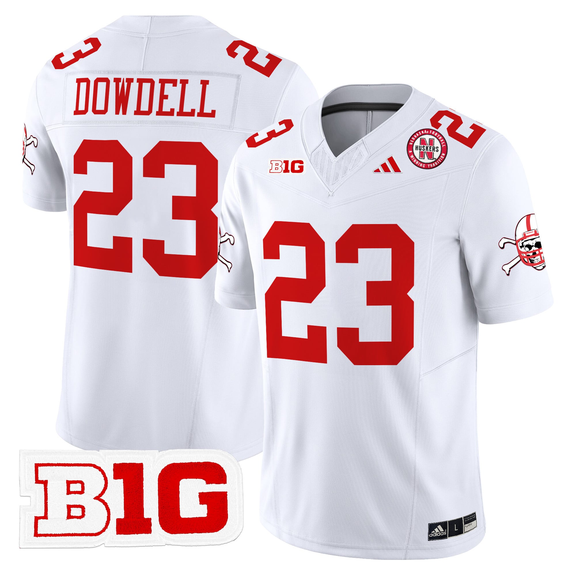 Men's Nebraska Cornhuskers 2025 Vapor Limited Jersey V2 - All Stitched