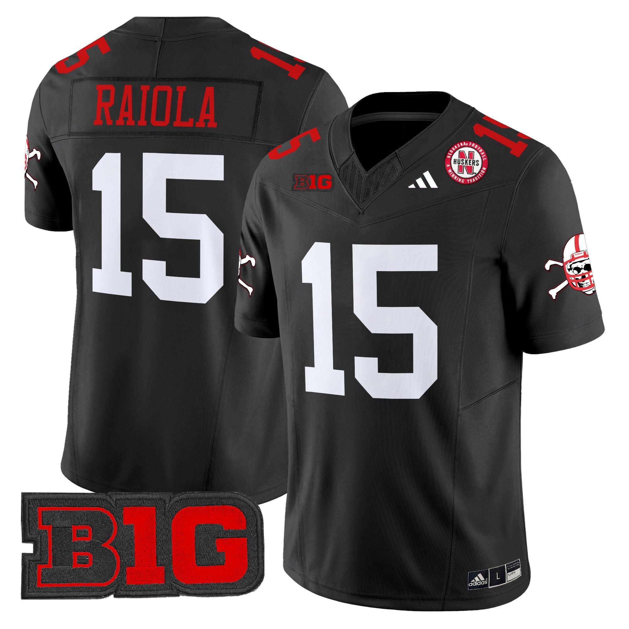 Men's Nebraska Cornhuskers 2025 Vapor Limited Jersey V2 - All Stitched