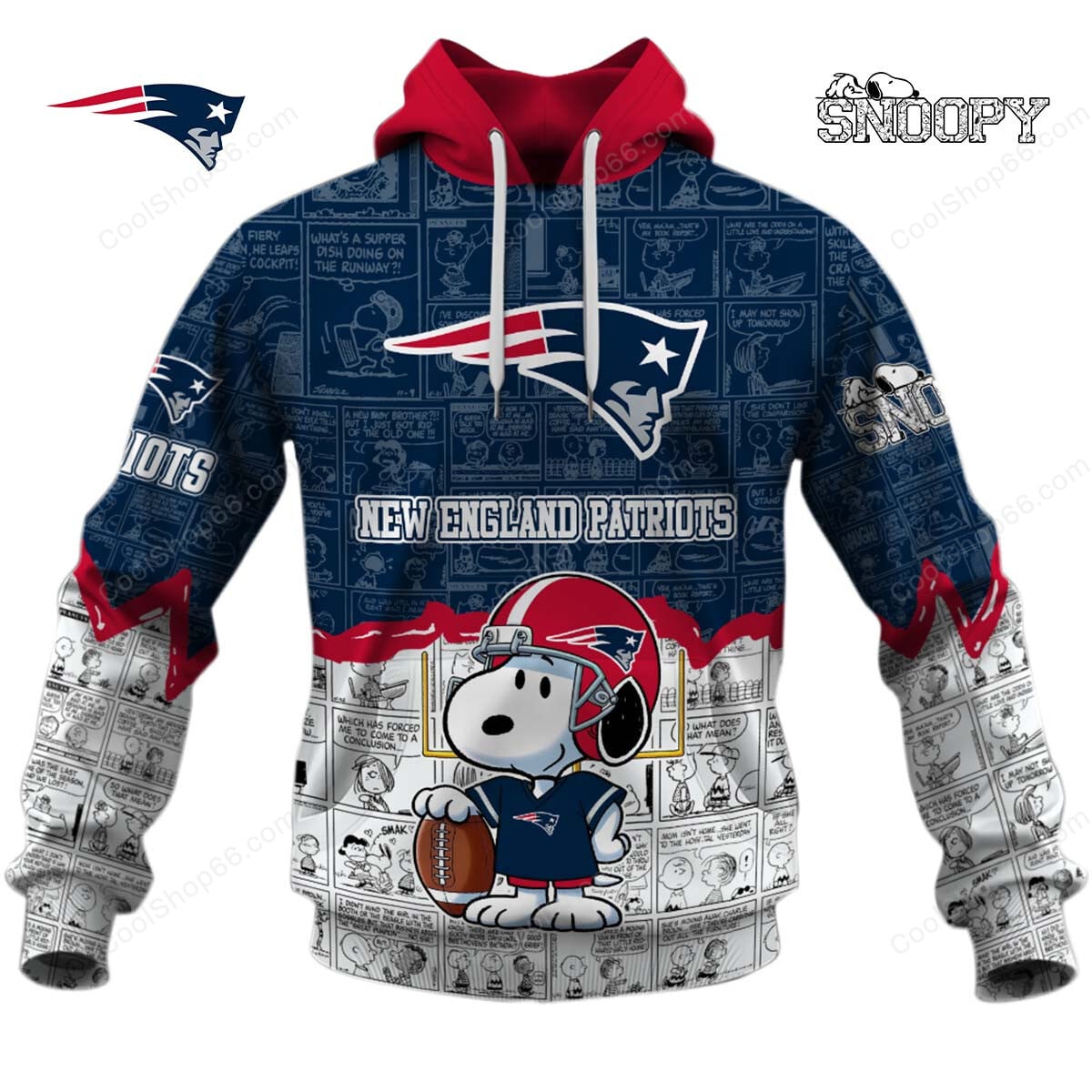 New England Patriots Snoopy Design