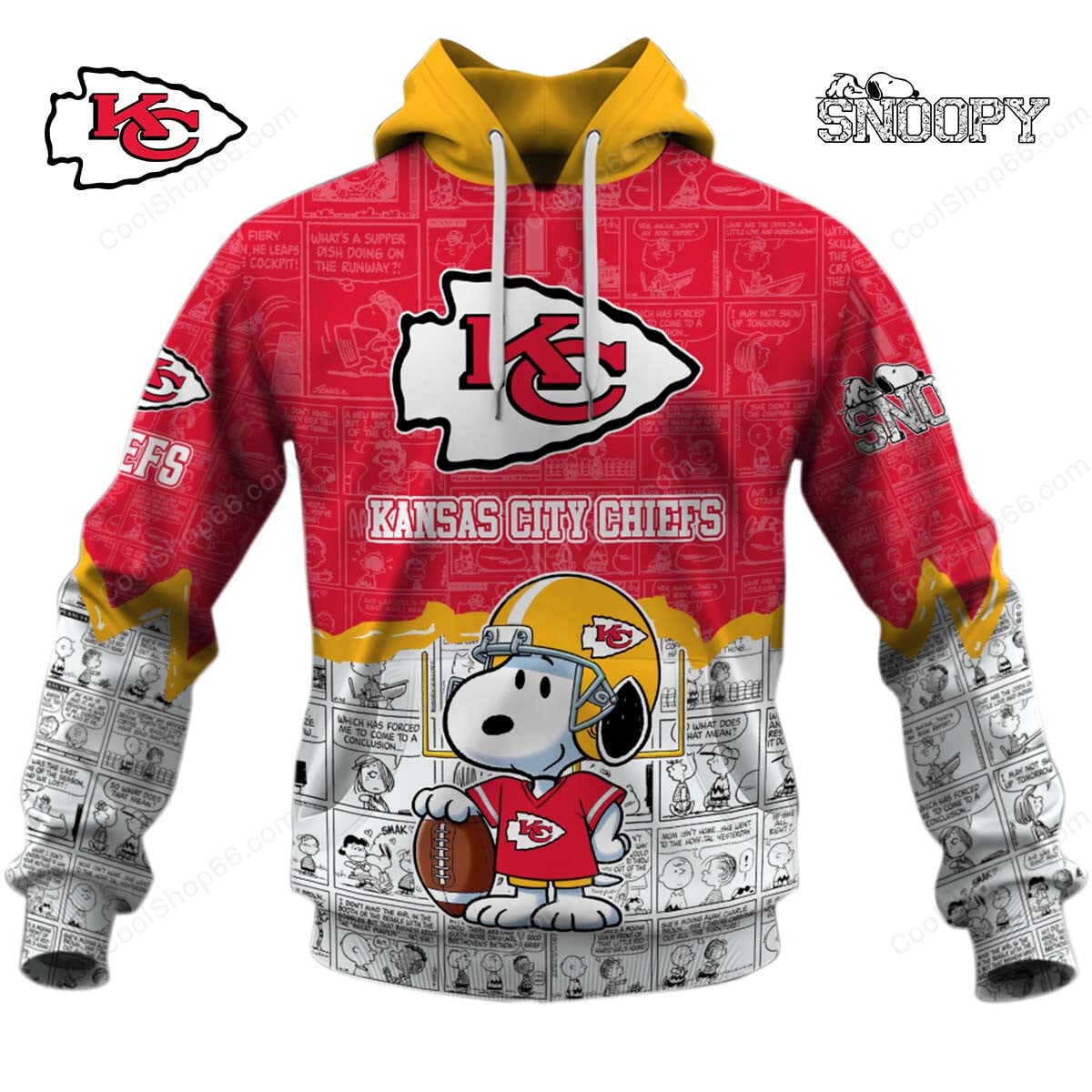 Kansas City Chiefs Snoopy Design