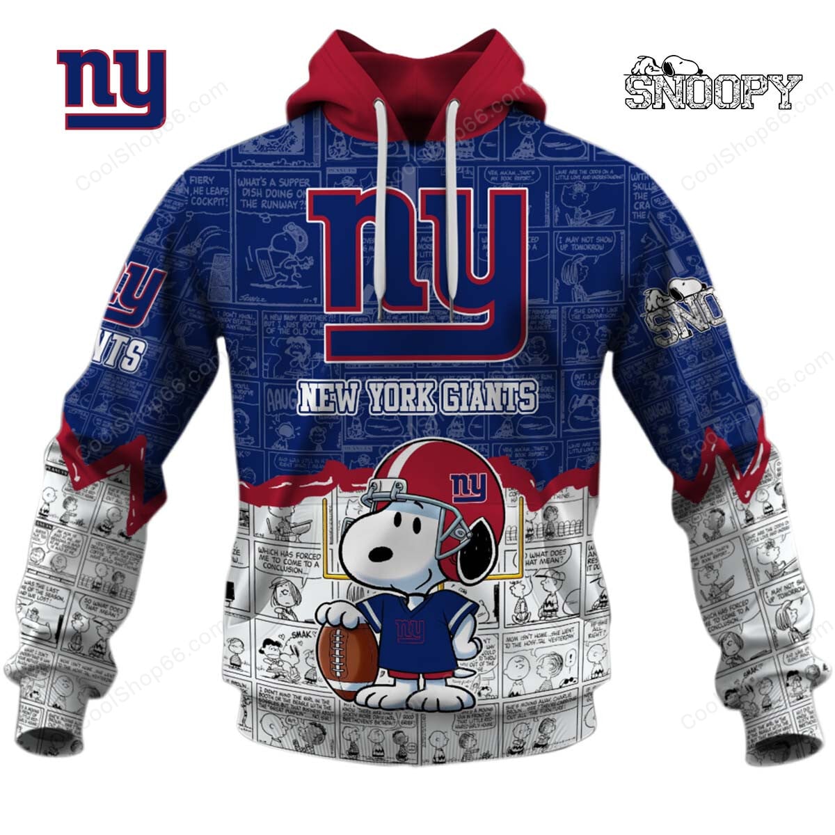 New York Giants Snoopy Design
