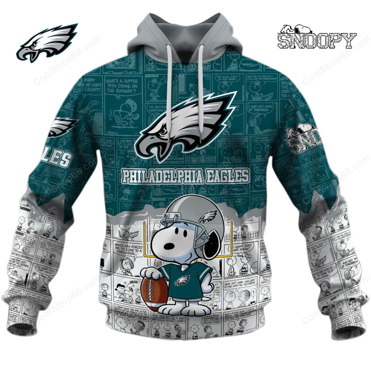 Philadelphia Eagles Snoopy Design