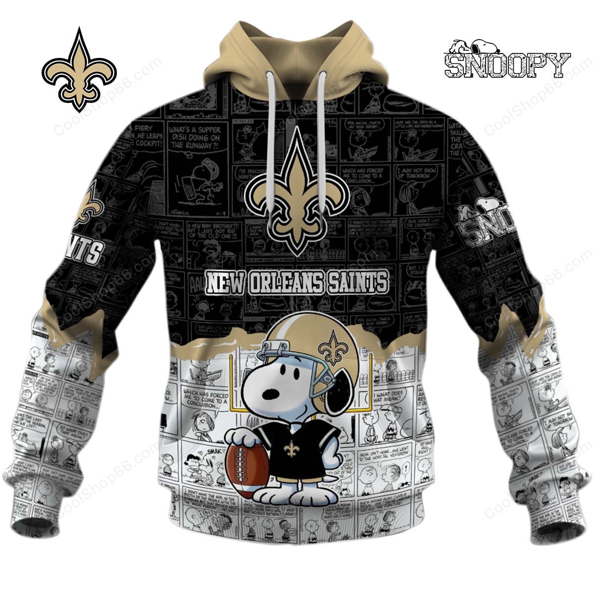 New Orleans Saints Snoopy Design