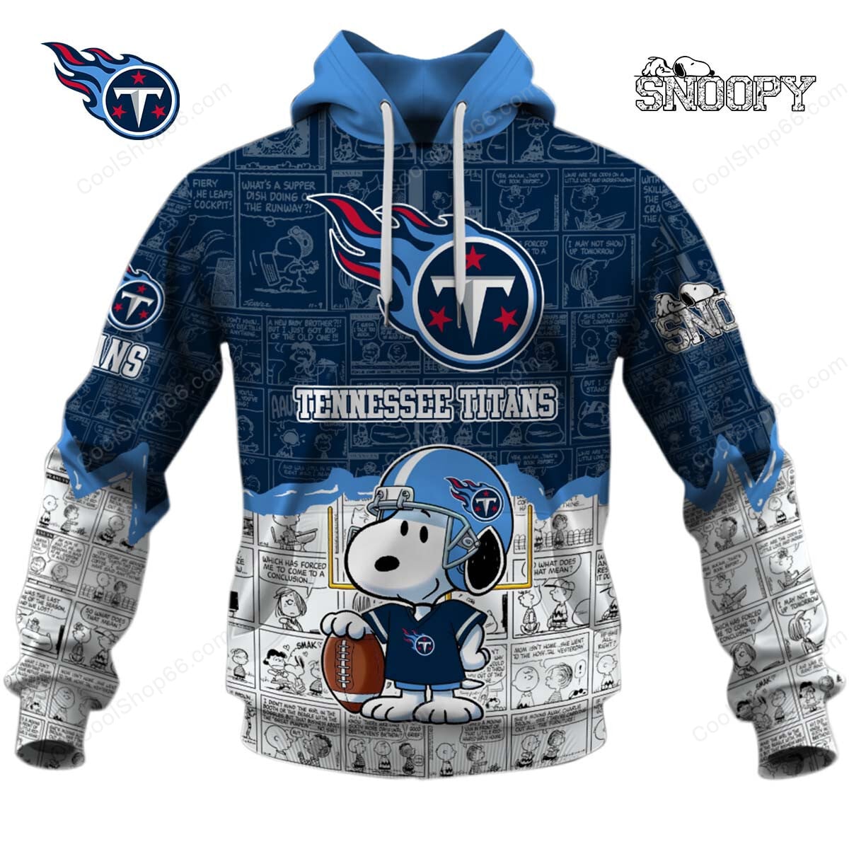 Tennessee Titans Snoopy Design
