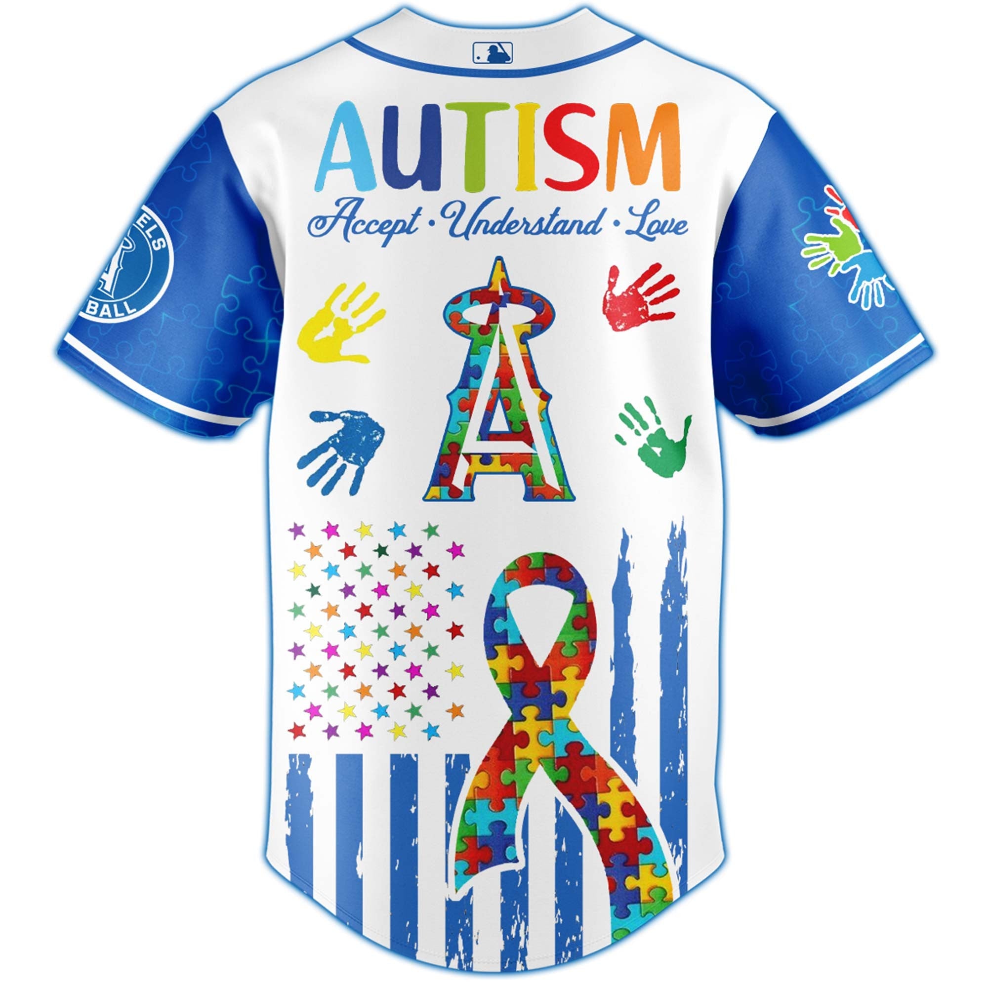 Los Angeles Angels × Special Autism Awareness Month Limited Edition Jersey
