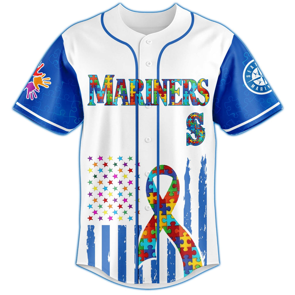 Seattle Mariners × Special Autism Awareness Month Limited Edition Jersey