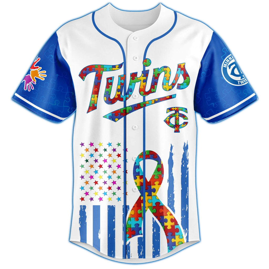 Minnesota Twins × Special Autism Awareness Month Limited Edition Jersey