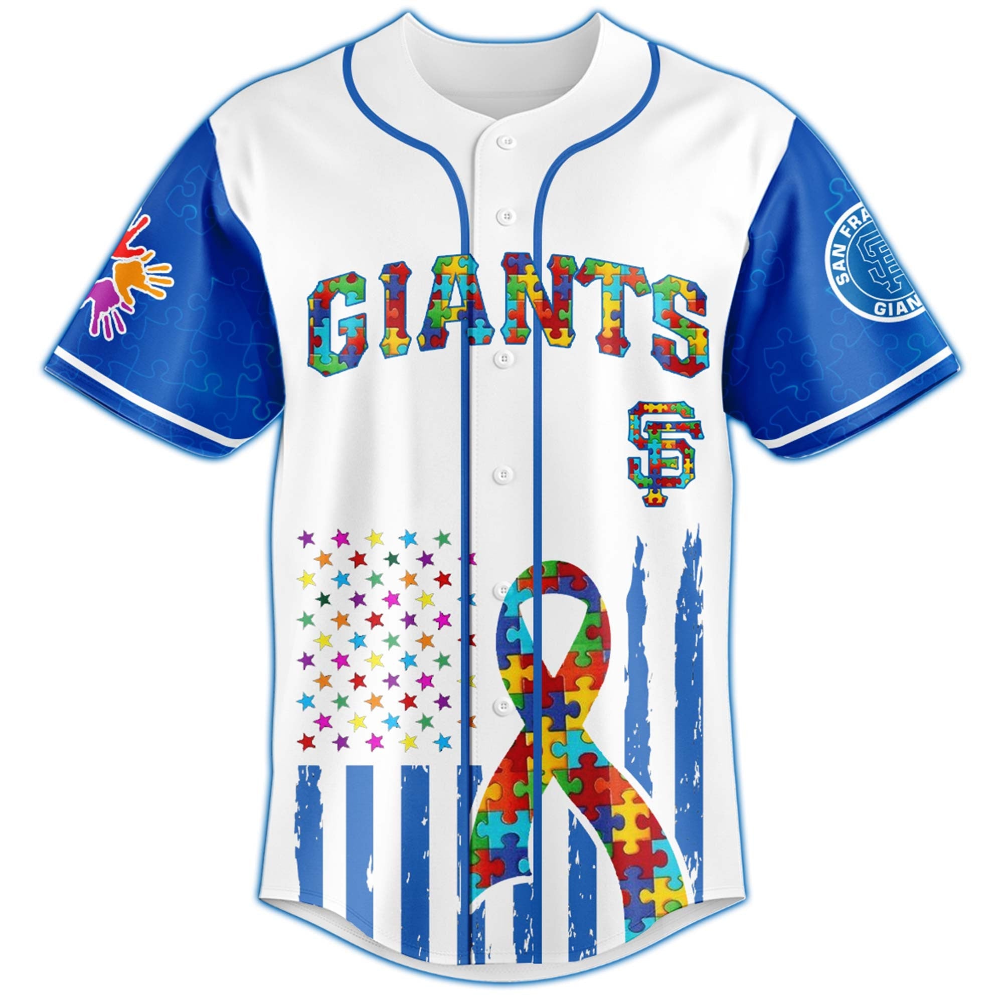 San Francisco Giants × Special Autism Awareness Month Limited Edition Jersey