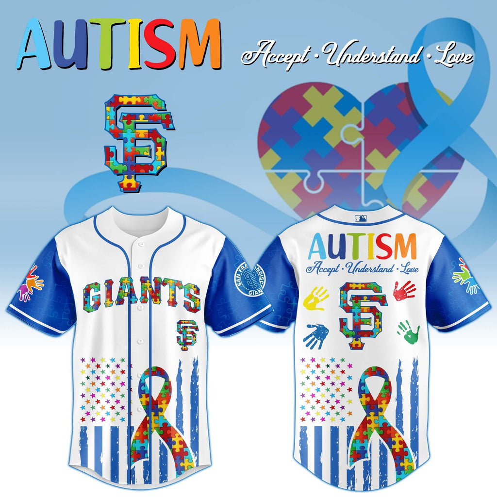 San Francisco Giants × Special Autism Awareness Month Limited Edition Jersey