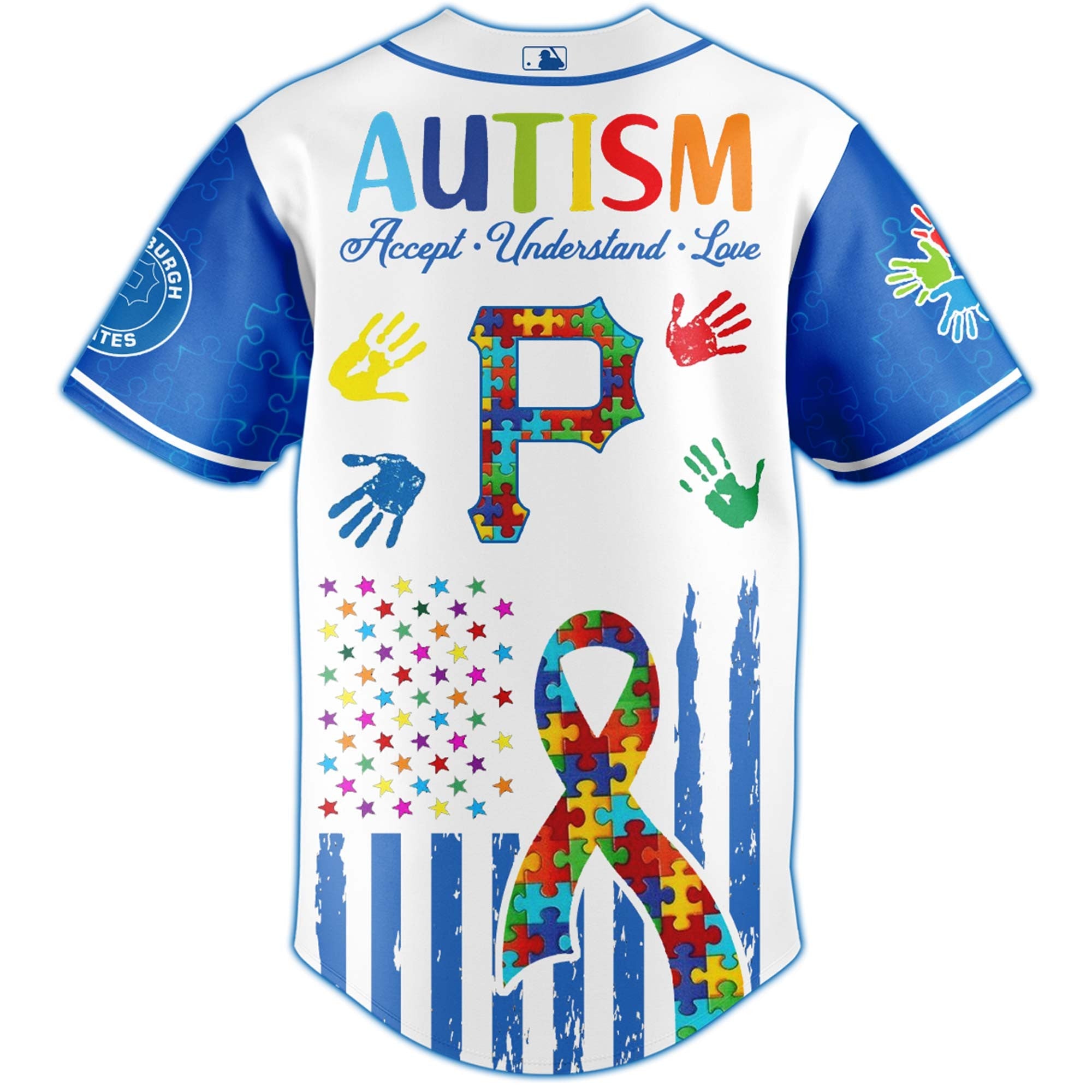 Pittsburgh Pirates × Special Autism Awareness Month Limited Edition Jersey
