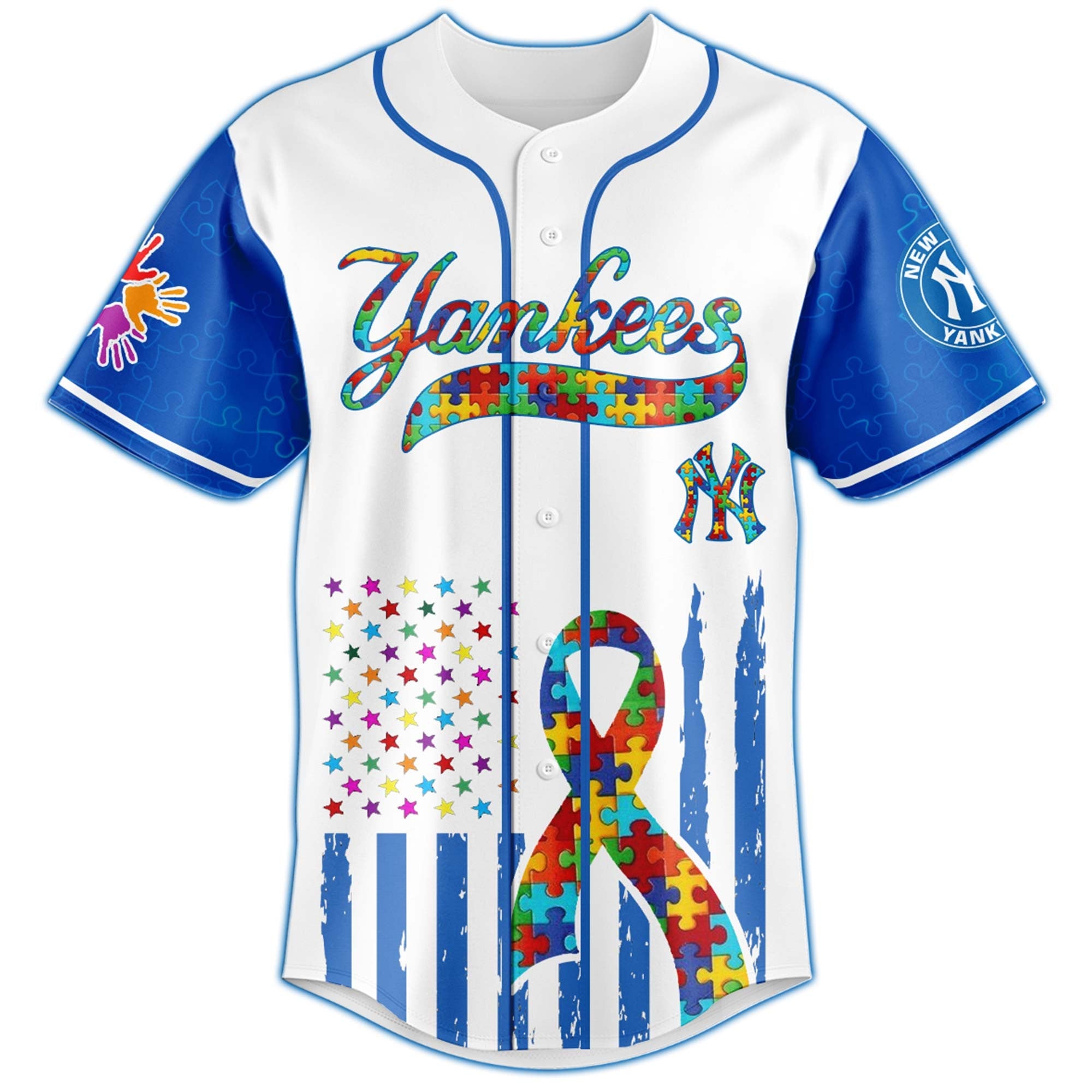 New York Yankees × Special Autism Awareness Month Limited Edition Jersey