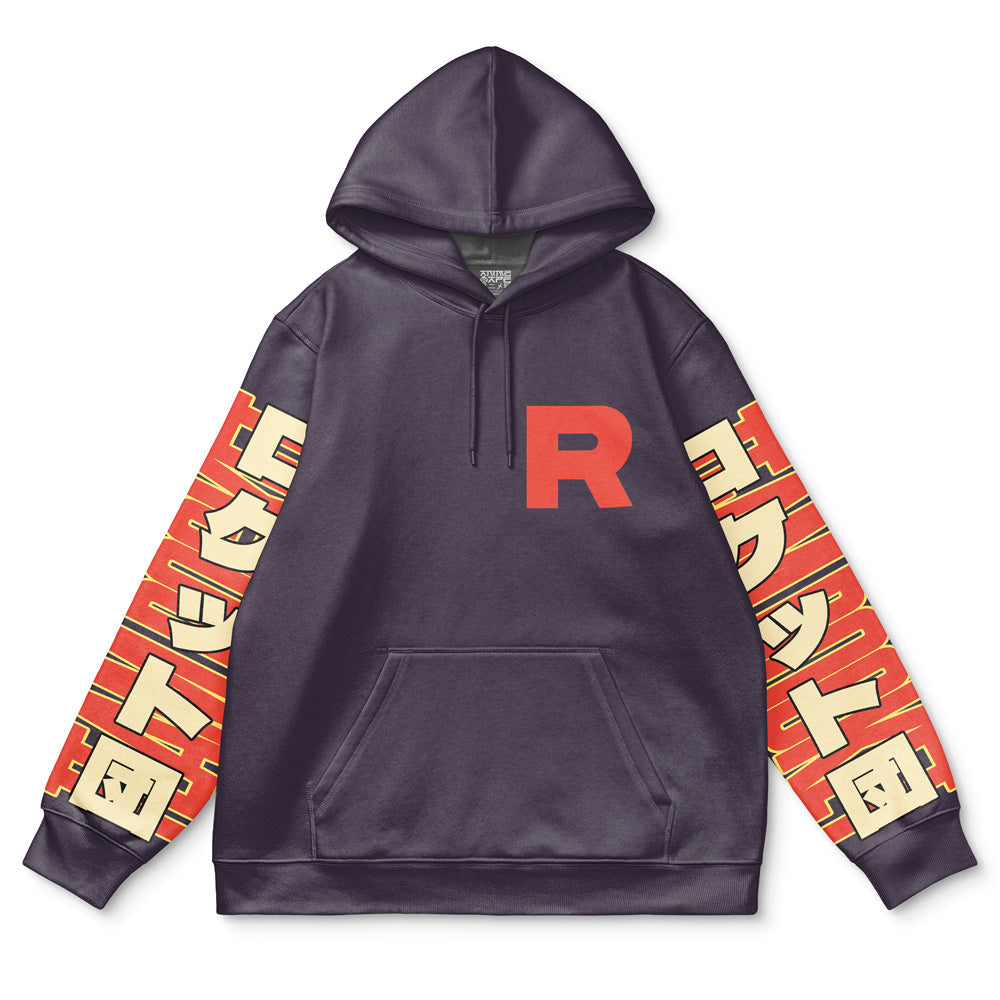 Team Rocket Pokemon Streetwear Hoodie