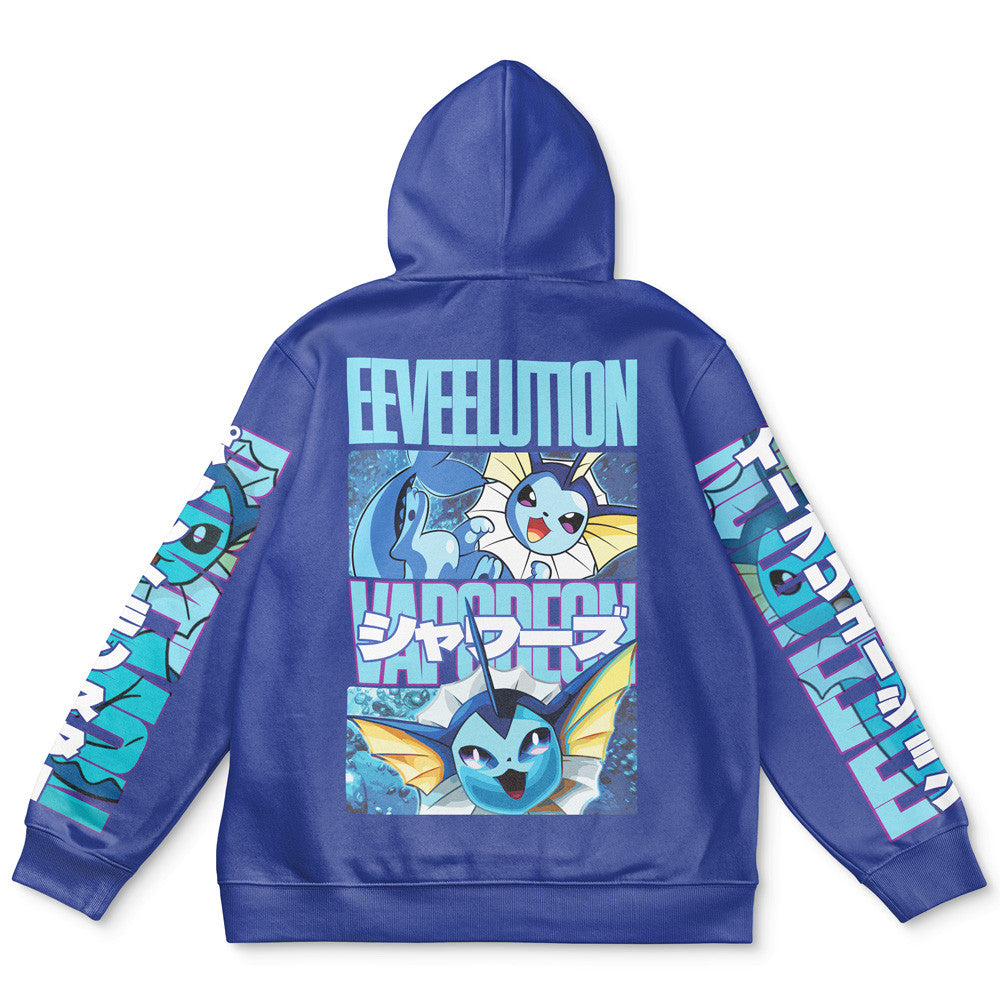 Vaporeon Pokemon Streetwear Hoodie