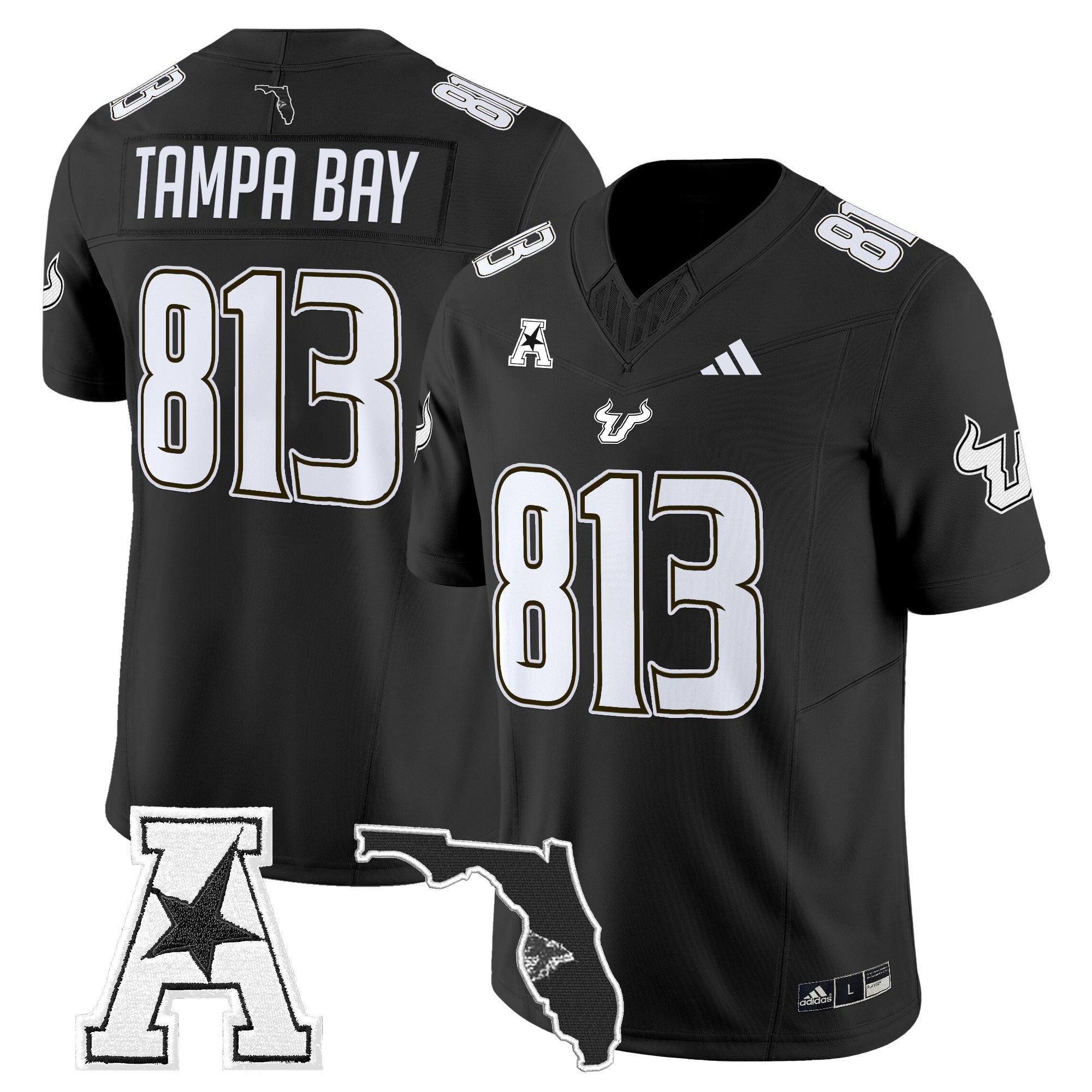 South Florida Bulls 2025 Vapor Limited Jersey - All Stitched