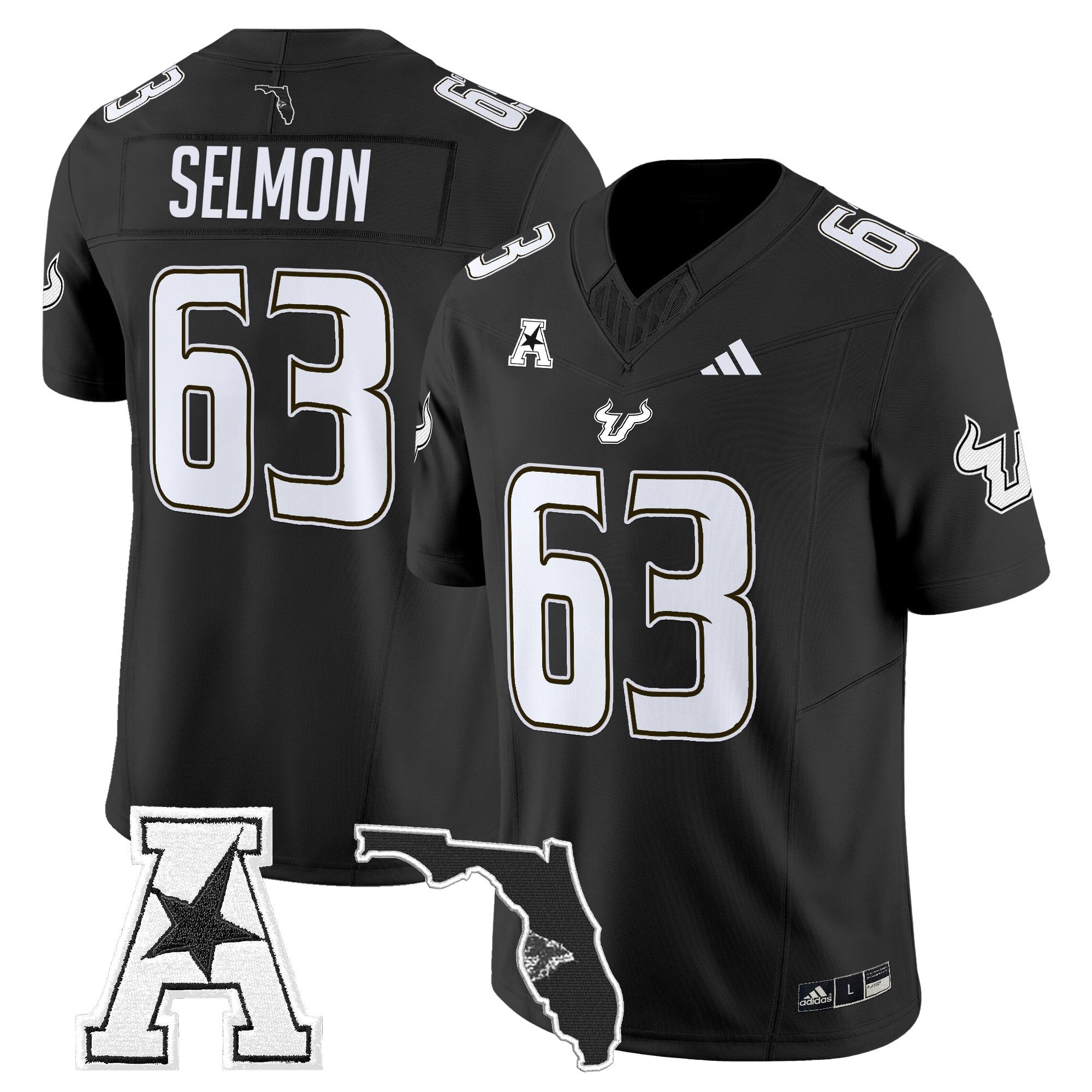 South Florida Bulls 2025 Vapor Limited Jersey - All Stitched