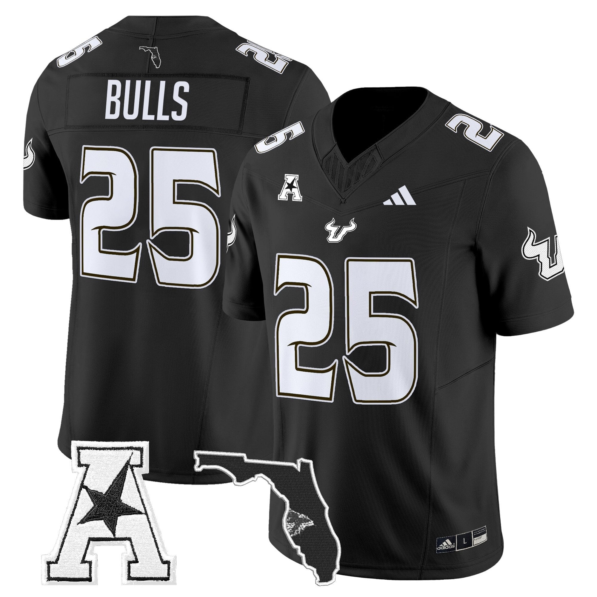South Florida Bulls 2025 Vapor Limited Jersey - All Stitched