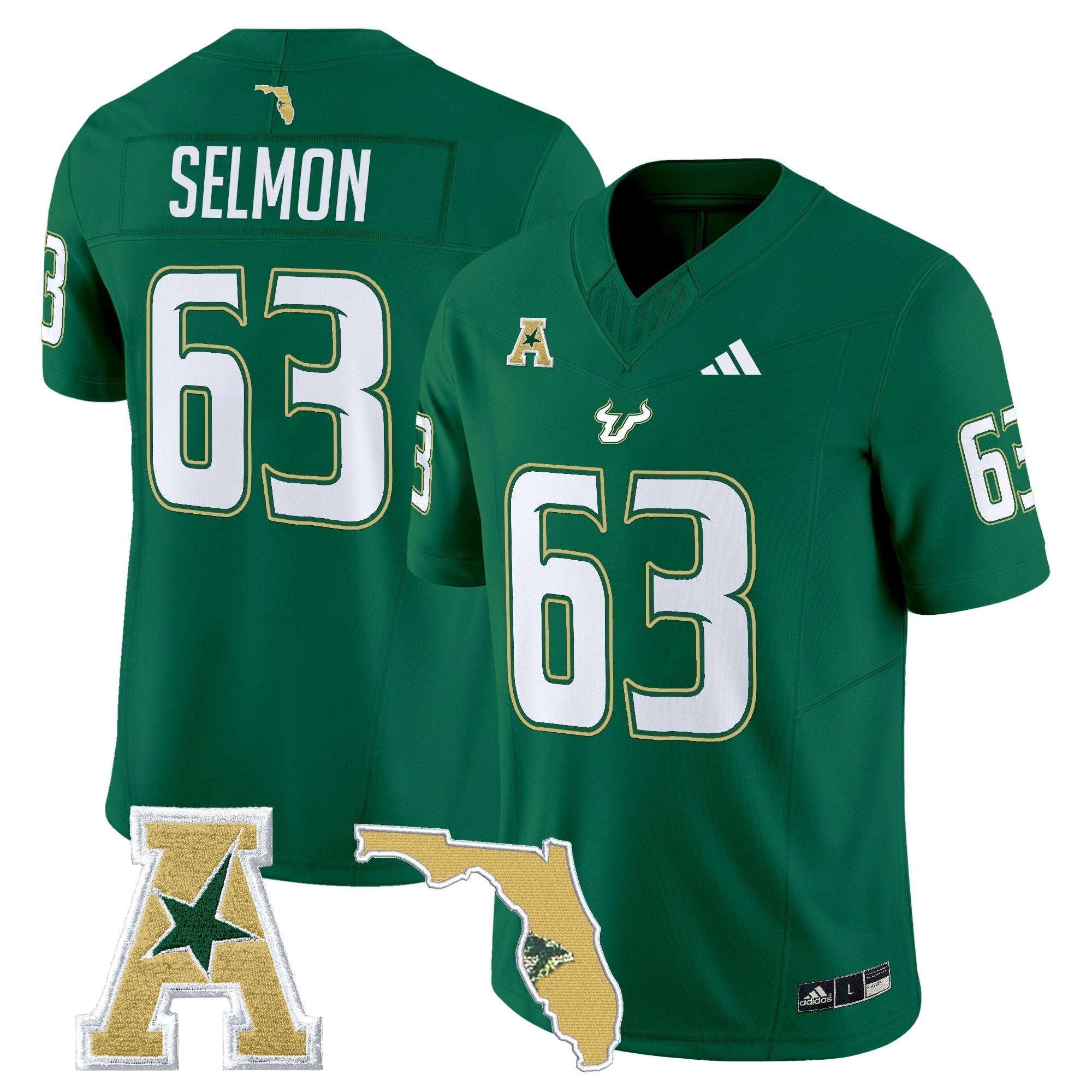 South Florida Bulls 2025 Vapor Limited Jersey - All Stitched