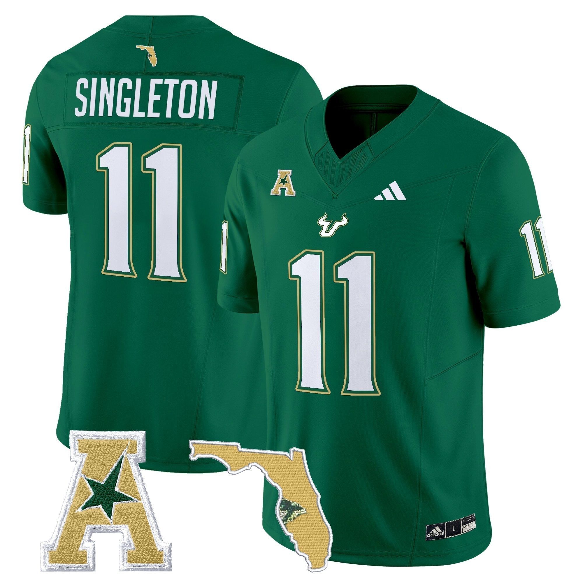 South Florida Bulls 2025 Vapor Limited Jersey - All Stitched