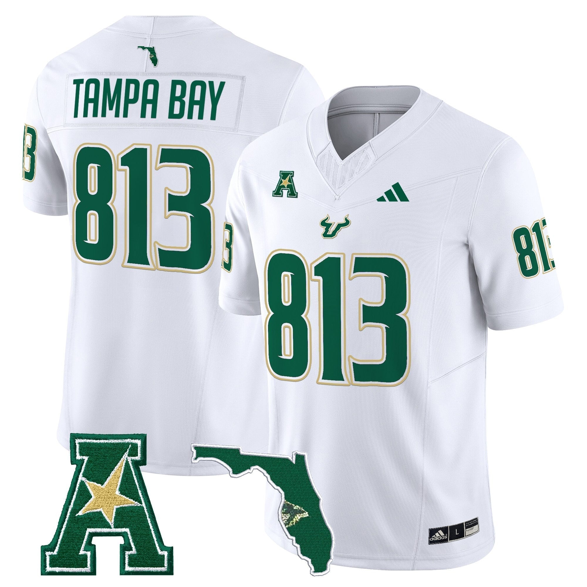 South Florida Bulls 2025 Vapor Limited Jersey - All Stitched
