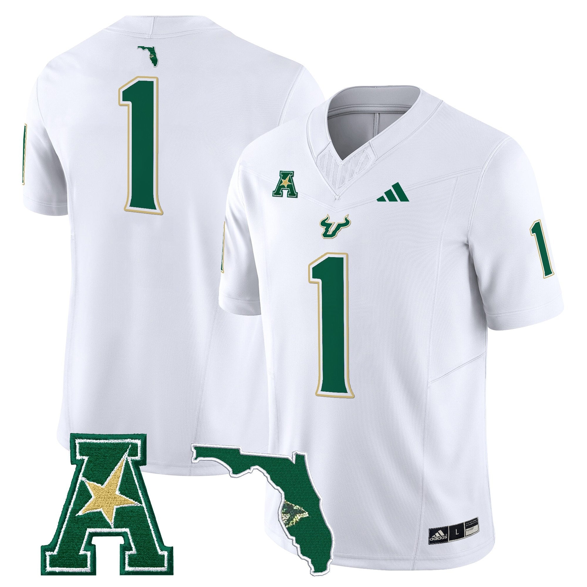 South Florida Bulls 2025 Vapor Limited Jersey - All Stitched