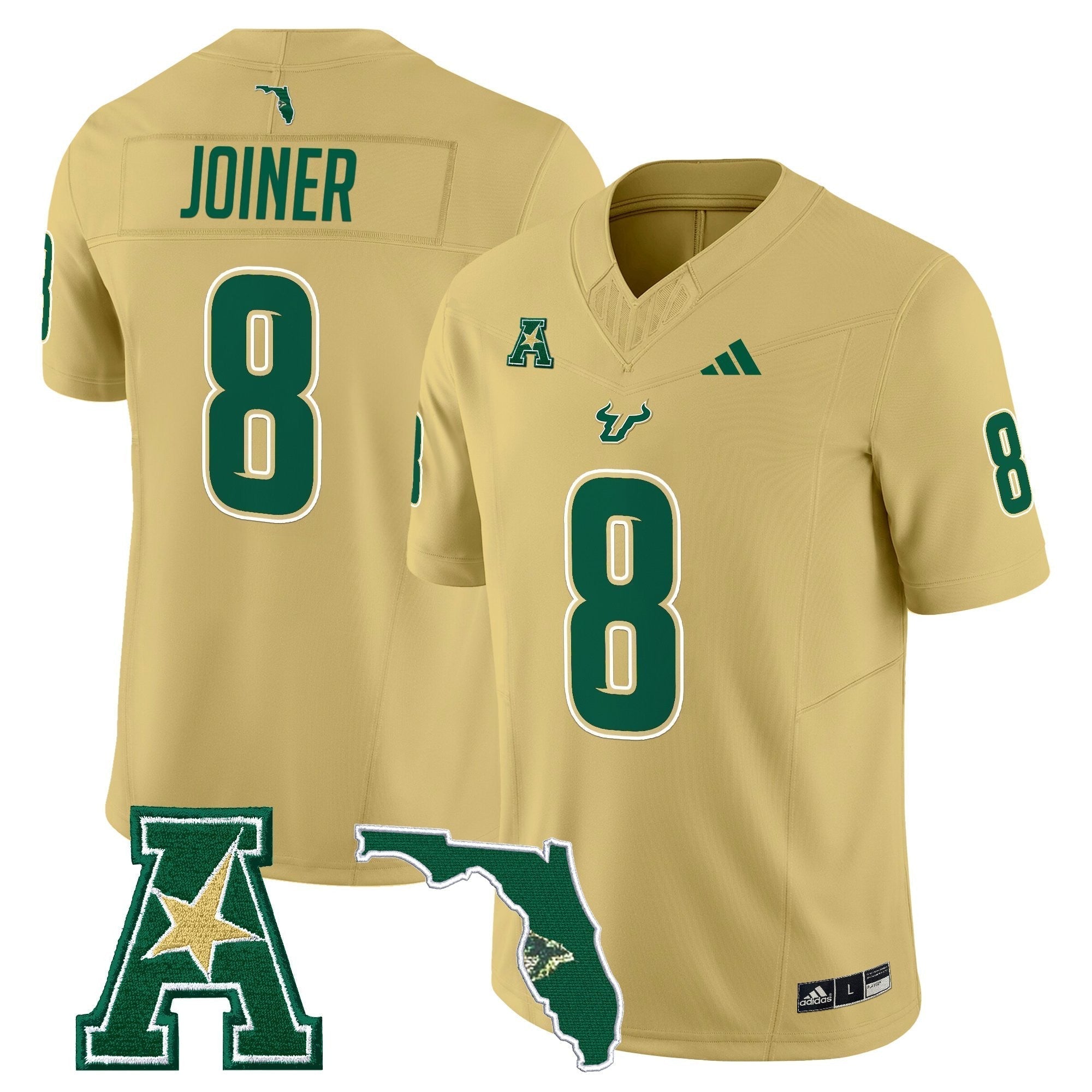 South Florida Bulls 2025 Vapor Limited Jersey - All Stitched