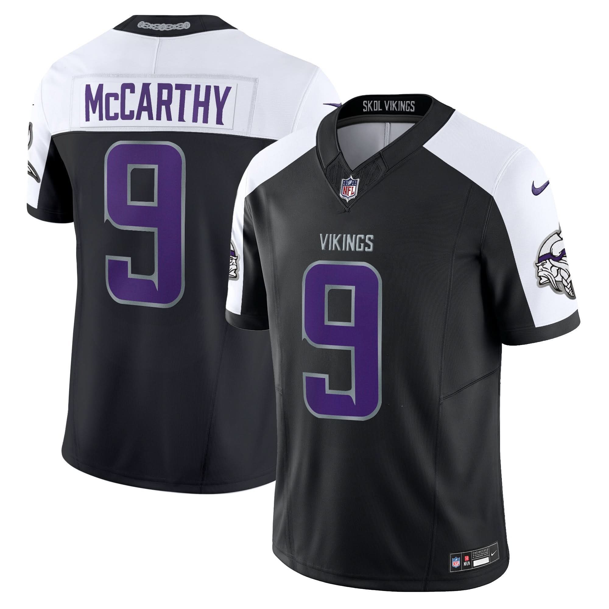 Minnesota Vikings 2024 Winter Warrior Vapor Limited Jersey - All Stitched
