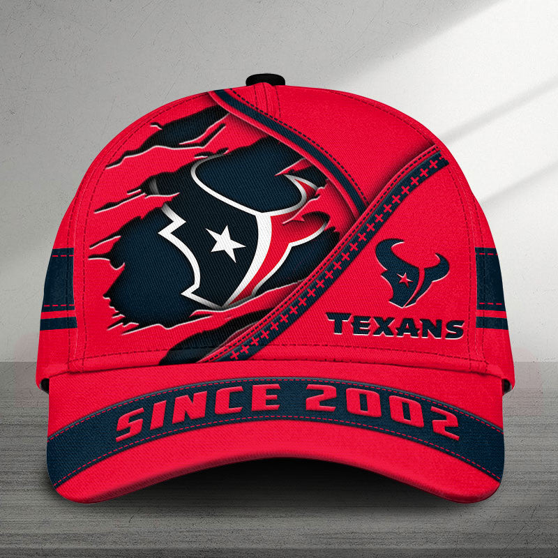 Houston Texans 3D Cap