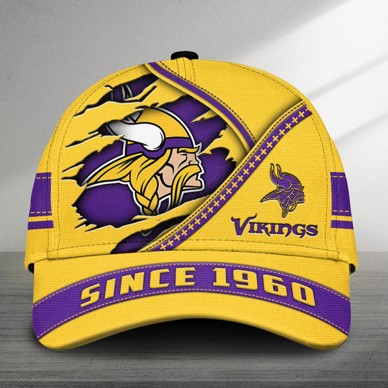 Minnesota Vikings 3D Cap