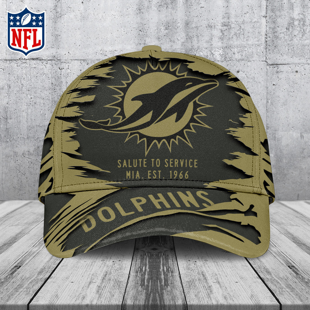 Miami Dolphins 2025 Salute to Service Classic Cap
