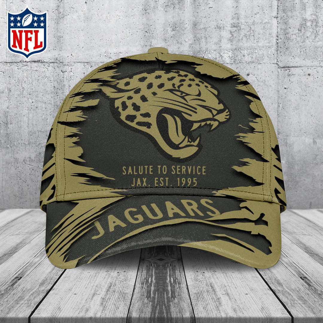 Jacksonville Jaguars 2025 Salute to Service Classic Cap