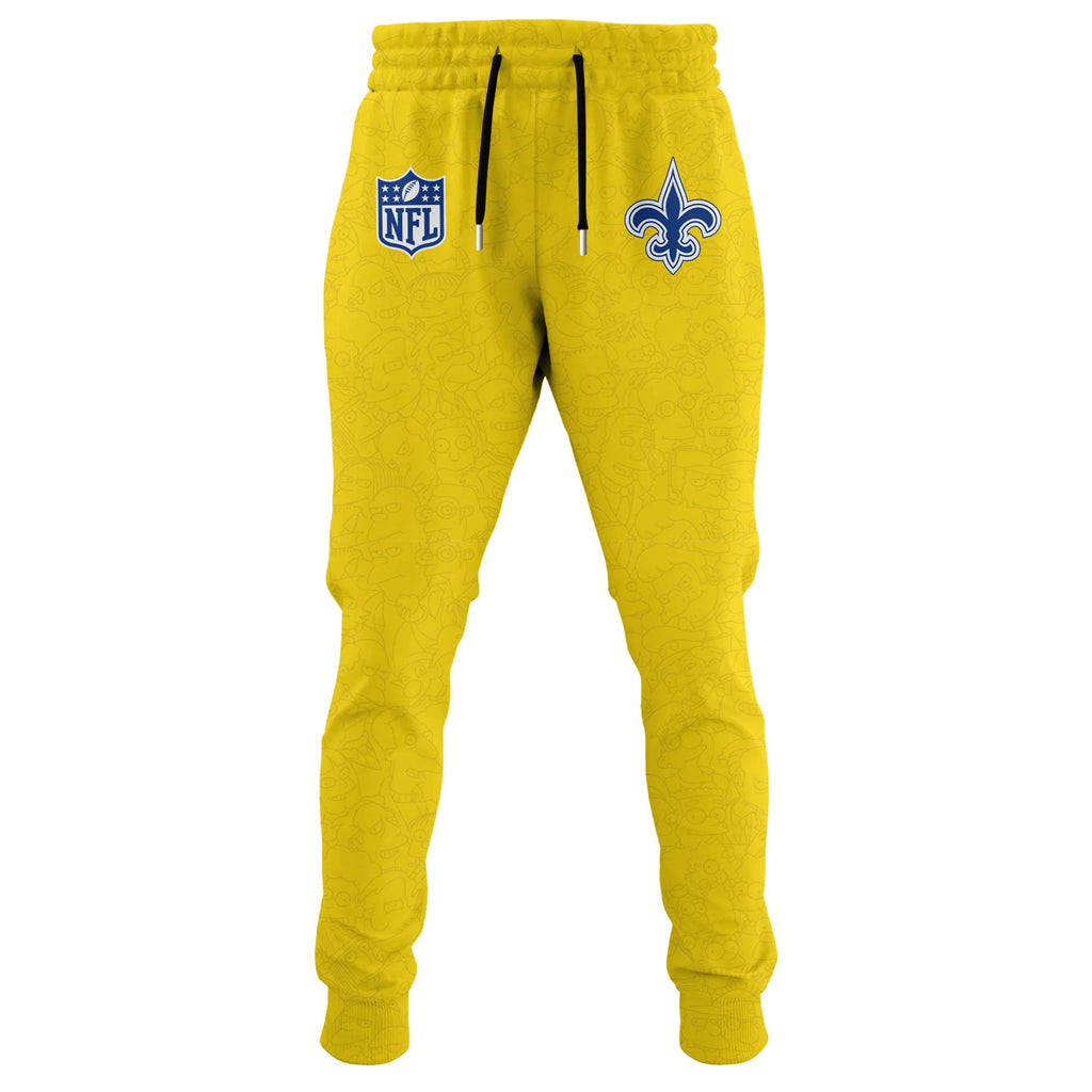 Saints x The Simpsons Crossover Hoodie