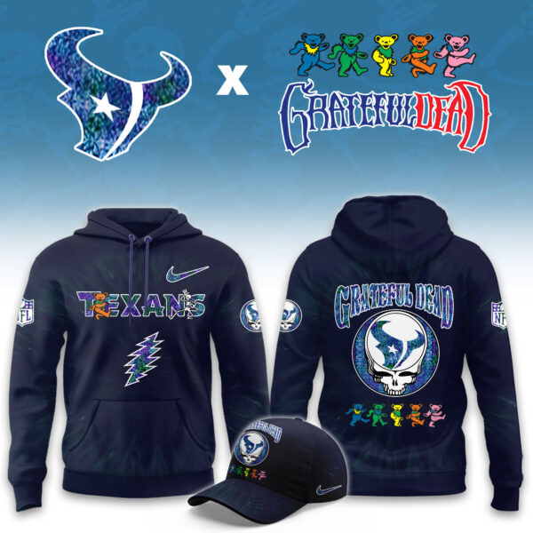 _Houston Texans Grateful Dead Limited Hoodie